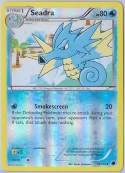 Seadra - 19/116 - Reverse Holo - Black & White 9: Plasma Freeze - Pokemon - Image 1