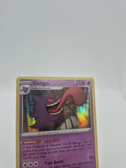 Gengar 057/198 Holo Rare - Pokemon - Chilling Reign Crimp Error NM - Image 2
