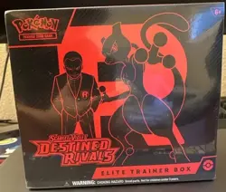 Pokemon TCG Destined Rivals Elite Trainer Box ETB - Factory Sealed - New - Image 1