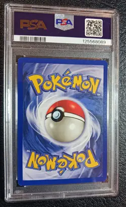 1999 ALAKAZAM-HOLO PSA 8 NM-MT 01/102 Vintage Base Set Pokemon (New Cert) - Image 4