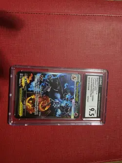 Mega Charizard X ex SIR 125 - 2025 Pokemon Phantasmal Flames - CGC 9.5 MINT+ 💎 - Image 1