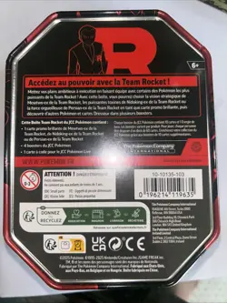 Pokemon Collection Tin Persian Ex Team Rocket French Sealed Tin - Image 4