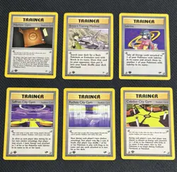 Pokemon TCG Gym Heroes / Gym Challenge Vintage First Edition Trainer Lot 1st Ed. - Image 1