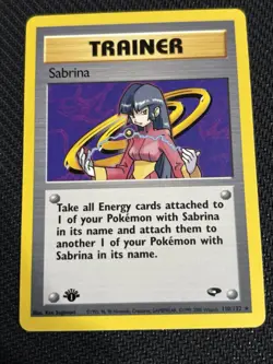 Pokemon TCG Gym Heroes / Gym Challenge Vintage First Edition Trainer Lot 1st Ed. - Image 4