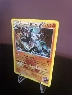 Team Magma's Aggron 🔥 Double Crisis 14/34 🔥 Pokemon TCG 🔥 MP Holo Rare - Image 2