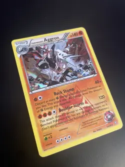 Team Magma's Aggron 🔥 Double Crisis 14/34 🔥 Pokemon TCG 🔥 MP Holo Rare - Image 4