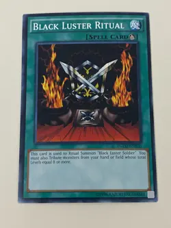 Yugioh Dragon Master Knight Blue Eyes Ultimate Black Luster Soldier - Free Holo - Image 4