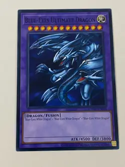 Yugioh Dragon Master Knight Blue Eyes Ultimate Black Luster Soldier - Free Holo - Image 5