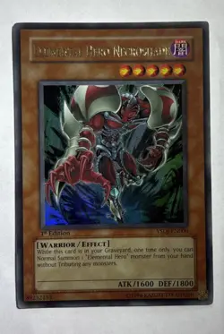 Elemental HERO Necroshade YSDJ-EN000 Jaden Yuki 1st Edition - Image 1