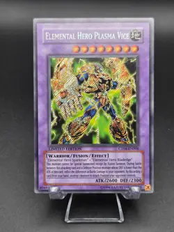 Elemental HERO Plasma Vice CT04-EN006 YuGiOh Collectible Tins 2007 Secret Rare - Image 1