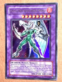 yugioh Elemental Hero Shining Phoenix Enforcer EOJ-EN033 Unl Ed Ultra Rare NM - Image 1