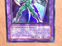 yugioh Elemental Hero Shining Phoenix Enforcer EOJ-EN033 Unl Ed Ultra Rare NM - Image 5
