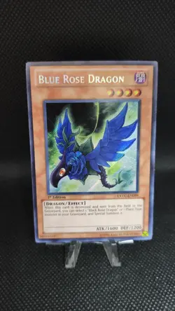 Blue Rose Dragon (EXVC-EN099) 1st Edition - Secret Rare - Light Play - Image 1