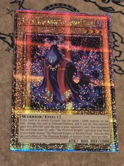 Yugioh The Phantom Knights of Ancient Cloak RA04-EN263 1st Ed QCSR NM Presale - Image 1