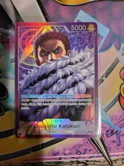 One Piece TCG Charlotte Katakuri OP11-062 Leader Alt Art - Image 1