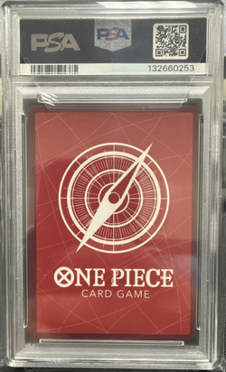2024 One Piece EN Promo Monkey D. Luffy PSA Magazine Exclusive OP05-060 PSA 10 - Image 2