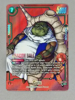 Guru SB02-035 Alternate Art Manga Booster 02 Dragon Ball Card English NM - Image 3