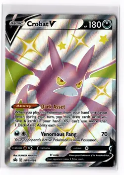 Crobat V - SWSH098 SWSH: Sword & Shield Promo Cards Holo MP - Image 1