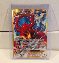 2016 Volcanion EX Secret Rare 115/114 XY - Steam Siege Full Art Card - Image 1