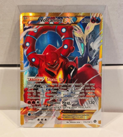 2016 Volcanion EX Secret Rare 115/114 XY - Steam Siege Full Art Card - Image 3