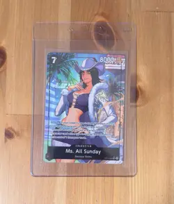 Ms. All Sunday OP14-084 Alt Art Super Rare One Piece Card English NM - Image 1
