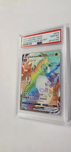PSA 10 Pokemon Card: Charizard Vmax 074/073 - Image 2