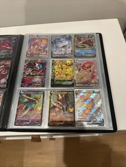 Pokemon Binder All Cards Real (binder Included)Message For Individual Cards - Image 3