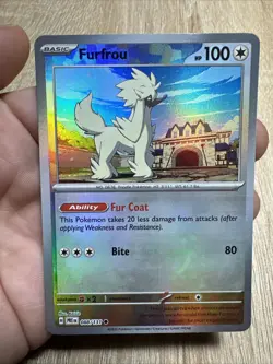 Furfrou Masterball Prismatic Evolutions 088/131 Pokemon Card TCG NM/MINT - Image 1