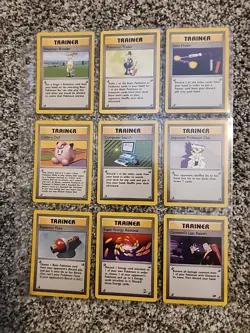 Early Gen Trainer Cards Pokemon Trading Cards - Image 2