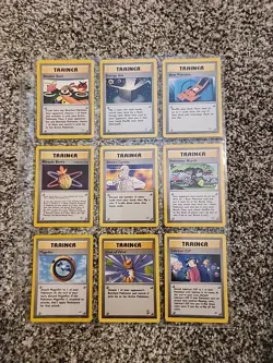 Early Gen Trainer Cards Pokemon Trading Cards - Image 5