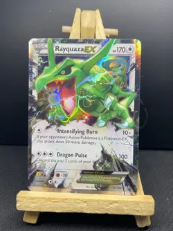 Pokemon TCG Rayquaza EX Ultra Rare Card 75/108 XY: Roaring Skies - Image 1
