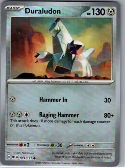 Duraludon (Master Ball) 069/131 SV: Prismatic Evolutions - Pokemon Card - NM - Image 1