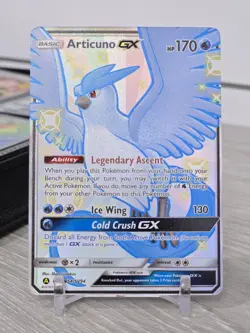 Pokemon Card TCG Articuno GX SV54/SV94 Hidden Fates Shiny Holo Rare NM - Image 3