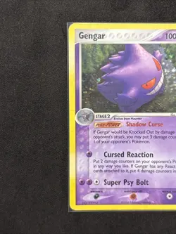 Pokemon TCG Gengar 5/92 EX Legend Maker 2006 Holo Rare Card MP - Image 2