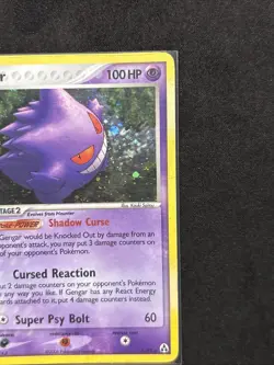 Pokemon TCG Gengar 5/92 EX Legend Maker 2006 Holo Rare Card MP - Image 3