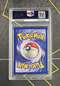 1999 Pokemon Game Pikachu Yellow Cheeks Card #58 PSA 9 - Image 2