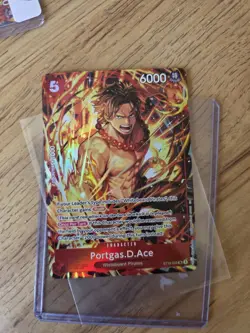 Portgas.D.Ace (Illustration Box Vol.5) ST15-005 One Piece Promotion Cards Foil - Image 1