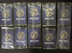 Set Of 10 Sealed Promo One Piece Card Treasure Booster Monkey.D.Luffy ST10-006 - Image 2