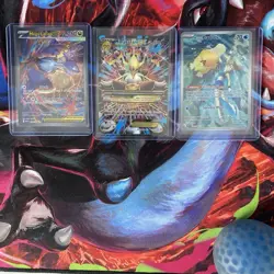 Lot of 3 Ultra Rare Pokemon Cards Mega Latias, Mega Alakazam and Misty Psyduck! - Image 1