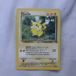 Rare Pikachu Pokemon Card Original 1995 Great Condition 50 hp 60/64 - Image 1