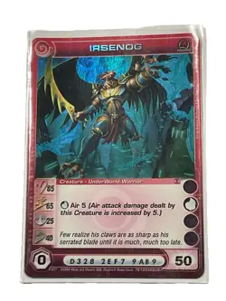 2009 Chaotic 4Kids TCG Irsenog Promo #P-017 Holo Rare Trading Card Collectible - Image 1