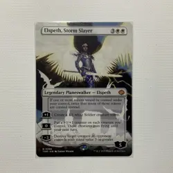 Magic the Gathering TCG - Elspeth, Storm Slayer (Borderless Mythic Card) - Image 3