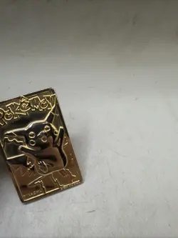 Pokemon 23K Gold Plated Trading Card | #25 Pikachu | Burger King Edition - Image 3