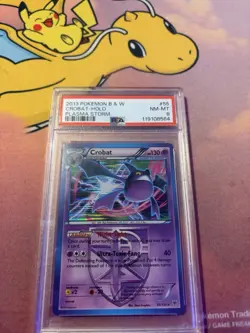 Crobat 55/135 Plasma Storm Pokemon TCG Card English, Reverse Holo, 2012 MP - Image 1