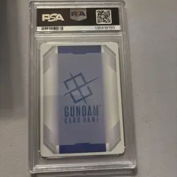 Gundam Card Game Suletta Mercury NewType Top 4 TCG Exclusive Promo PSA 10 - Image 2