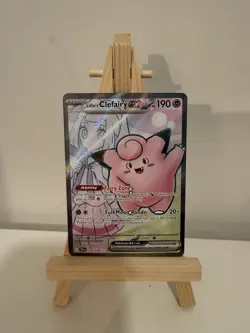 Pokemon TCG Lillie's Clefairy EX Holo Ultra Rare Card 173/159 Journey Together - Image 1