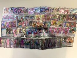Dragon Ball Super Fearsome Rivals Huge Foil Lot 200+ Cards - Image 1