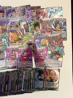 Dragon Ball Super Fearsome Rivals Huge Foil Lot 200+ Cards - Image 5