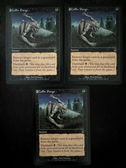 3x Coffin Purge Odyssey Magic the Gathering MTG - Image 1