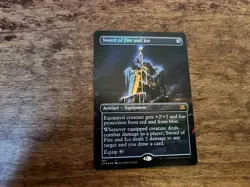 Mtg Sword of Fire and Ice Borderless Foil - Image 1
